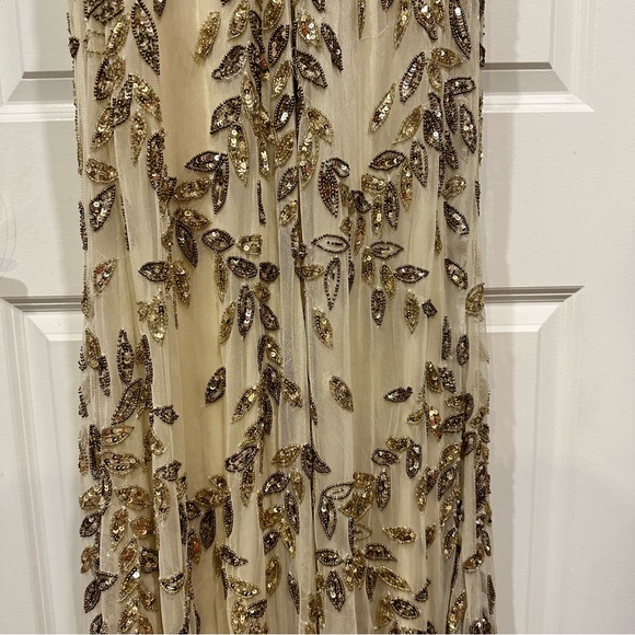 MAC DUGGAL | EMBELLISHED LEAF EVENING GOWN #5107 - Picture 13 of 14